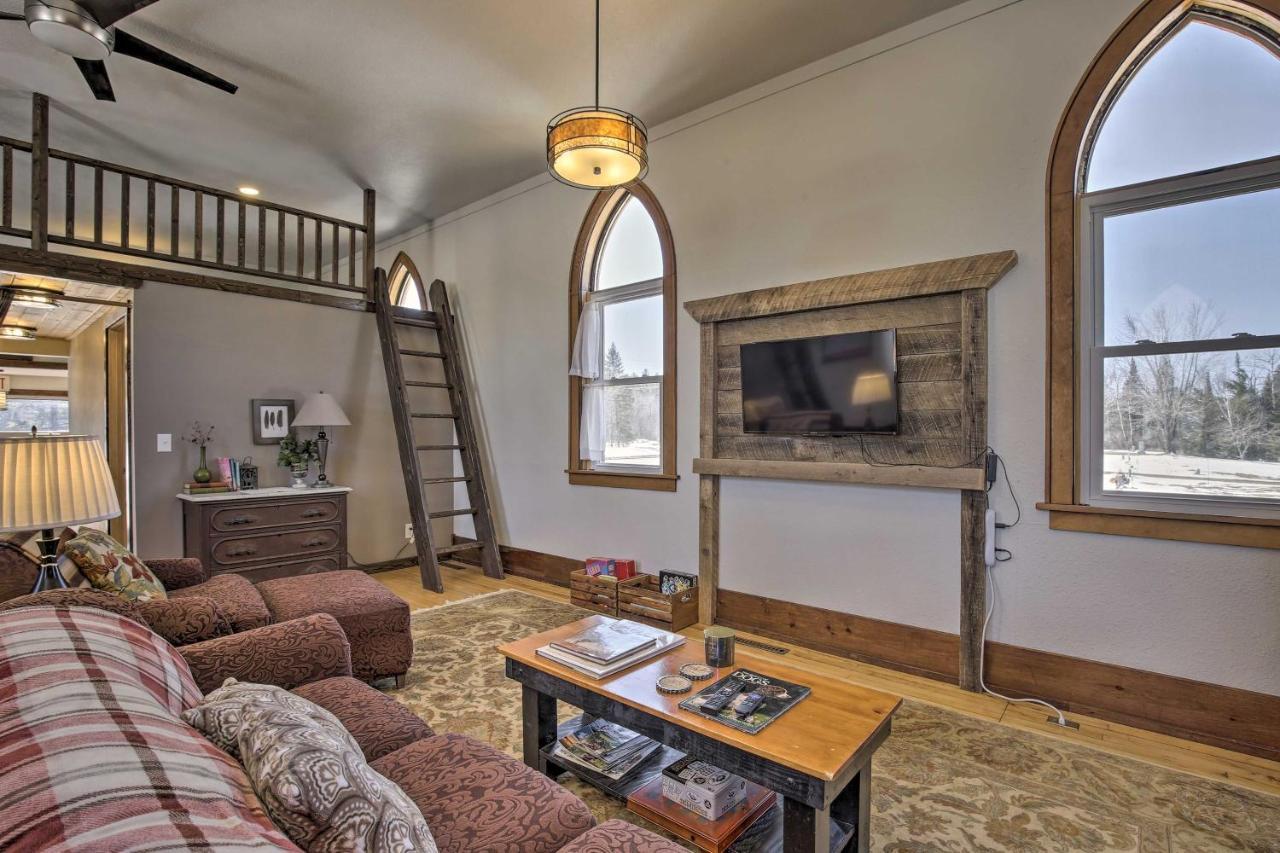 Renovated Historic Church Along Namekagon River! Seeley Extérieur photo